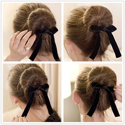 belleza Extravaganza » 3Piezas Elegante Paño Mágico Clip Francés Twist Bum  Makder Holder Rollo Anillos Donut Updo Chignon Almohadillas de espuma  Esponja Espuma Peinado Rizador Trenza Cola de caballo Estilo de cabello