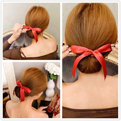 belleza Extravaganza » 3Piezas Elegante Paño Mágico Clip Francés Twist Bum  Makder Holder Rollo Anillos Donut Updo Chignon Almohadillas de espuma  Esponja Espuma Peinado Rizador Trenza Cola de caballo Estilo de cabello