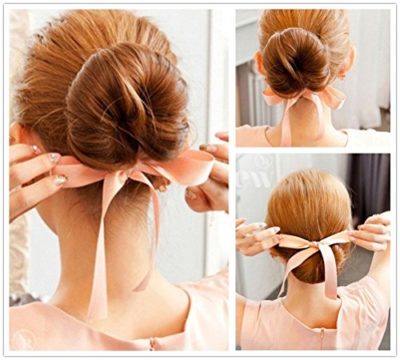 belleza Extravaganza » 3Piezas Elegante Paño Mágico Clip Francés Twist Bum  Makder Holder Rollo Anillos Donut Updo Chignon Almohadillas de espuma  Esponja Espuma Peinado Rizador Trenza Cola de caballo Estilo de cabello